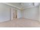 Spacious bedroom with neutral color palette and access to a private bathroom at 7228 Great Egret Blvd, Sarasota, FL 34241
