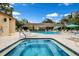 Relaxing hot tub next to the community pool at 7505 4Th W Ave # 7505, Bradenton, FL 34209