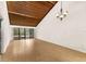 Spacious living room featuring high ceilings and tile flooring at 7505 4Th W Ave # 7505, Bradenton, FL 34209