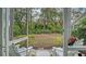Peaceful screened porch overlooking backyard at 7741 Whitebridge Gln, University Park, FL 34201