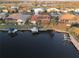 Aerial view of house and neighborhood at 782 Monaco Dr, Punta Gorda, FL 33950