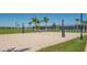 This is the community's sand volleyball court, a fun and social amenity for residents to enjoy at 10109 Milky Way Cir, Sarasota, FL 34241