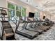 Fitness center with a variety of cardio equipment, including treadmills at 10201 Beach Dune Dr, Englewood, FL 34223