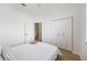 Spacious bedroom with a queen-size bed and built-in closet at 11124 Sanctuary Dr, Bradenton, FL 34209