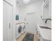 Laundry room with washer, dryer, and countertop at 11124 Sanctuary Dr, Bradenton, FL 34209