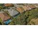 Aerial view of houses with pools in a residential area at 12366 Marsh Pointe Rd, Sarasota, FL 34238