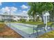 Community shuffleboard court with benches nearby at 1553 Pleasant Rd # H27, Bradenton, FL 34207