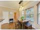 Breakfast nook with window seating and a view of the pool at 223 Heritage Isles Way, Bradenton, FL 34212