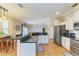 Spacious kitchen with granite island and stainless steel appliances at 223 Heritage Isles Way, Bradenton, FL 34212