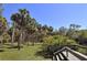 Lush greenery with a line of palm trees at 2723 Orchid Oaks Dr # 104, Sarasota, FL 34239