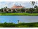 Stunning lake view of the community and large home at 282 Shell Midden Ct, Osprey, FL 34229