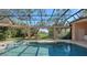 Stunning pool area with screened enclosure at 282 Shell Midden Ct, Osprey, FL 34229