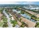 Aerial view of condo community with lake at 5612 Ashton Lake Dr # 5612, Sarasota, FL 34231