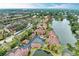 Aerial view of community near lake at 5612 Ashton Lake Dr # 5612, Sarasota, FL 34231