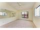 Spacious bedroom with mirrored wall and window at 5612 Ashton Lake Dr # 5612, Sarasota, FL 34231