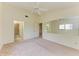 Primary bedroom with access to bathroom at 5612 Ashton Lake Dr # 5612, Sarasota, FL 34231