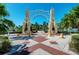 Ornate entrance arch to Sarasota Bayfront Park at 5612 Ashton Lake Dr # 5612, Sarasota, FL 34231