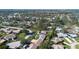 Aerial view showing home's location in a residential neighborhood at 5640 Westwind Ln, Sarasota, FL 34231