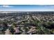 Wide aerial view showing the location of the property within a residential neighborhood at 6115 Twig Cir # 6D, Bradenton, FL 34209