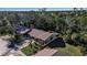 Aerial view of a condo community showing a single unit with private parking at 6115 Twig Cir # 6D, Bradenton, FL 34209