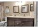 Bathroom with double vanity and spacious countertop at 6115 Twig Cir # 6D, Bradenton, FL 34209