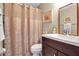 Simple bathroom with shower/tub combo and vanity at 6115 Twig Cir # 6D, Bradenton, FL 34209