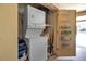 Stackable washer and dryer in convenient closet at 6115 Twig Cir # 6D, Bradenton, FL 34209