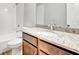 Bathroom with granite vanity and tiled shower/tub at 7560 Plantation Cir, Bradenton, FL 34201