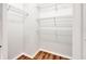 Walk-in closet with wire shelving at 7560 Plantation Cir, Bradenton, FL 34201