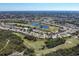 Aerial view of community, showcasing the layout and green spaces at 8240 Parkside Dr, Englewood, FL 34224