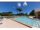 Resort-style pool with plenty of space for swimming and relaxing at 8240 Parkside Dr, Englewood, FL 34224