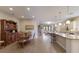 Dining room features a wooden table and hutch, perfect for Gathering meals at 11136 Shearwater Ct, Sarasota, FL 34238