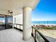 Private balcony with stunning ocean and tennis court views at 1281 Gulf Of Mexico Dr # 404, Longboat Key, FL 34228