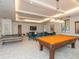 Game room featuring a pool table, ping pong, and comfortable seating at 1281 Gulf Of Mexico Dr # 404, Longboat Key, FL 34228