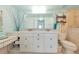 Bathroom with double vanity and walk-in shower at 1341 Perico Point Cir # 116, Bradenton, FL 34209