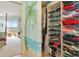 Walk-in closet with ample shelving and storage at 1341 Perico Point Cir # 116, Bradenton, FL 34209