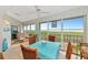 Dining area with water views and access to home office at 1341 Perico Point Cir # 116, Bradenton, FL 34209