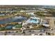 Community features a pool, tennis, and playground at 15304 Miller Creek Dr, Sun City Center, FL 33573