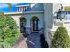 Elegant entryway with double doors and stone accents at 16625 5Th E Ave, Bradenton, FL 34212