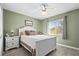 Guest bedroom with white furniture and window blinds at 170 Bonita Dr, Rotonda West, FL 33947