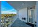 Condo balcony with ocean views at 1770 Benjamin Franklin Dr # 407, Sarasota, FL 34236