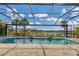 Inviting pool and spa with screened enclosure, offering a relaxing retreat at 17722 Littleton Pl, Lakewood Ranch, FL 34202