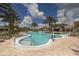 Expansive pool with a spa and plenty of lounge chairs at 17722 Littleton Pl, Lakewood Ranch, FL 34202