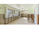 Kitchen under renovation, showing exposed framing and walls at 211 84Th St, Holmes Beach, FL 34217