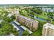 Aerial view of condo building near golf course at 3620 Ironwood Cir # 405, Bradenton, FL 34209