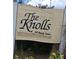 Community sign for The Knolls of Bent Tree subdivision at 4108 Carriage Way # 6, Sarasota, FL 34241