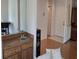 Wet bar with sink and wood cabinetry at 4108 Carriage Way # 6, Sarasota, FL 34241