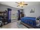 Bright bedroom with a double bed and ample closet space at 4250 Players Pl # 2622, Sarasota, FL 34238