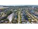 Aerial view of waterfront community at 4503 Coral Lake Dr, Bradenton, FL 34210