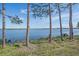 Serene lake view from the property, offering tranquility and natural beauty at 6347 Grandview Hill Ct, Bradenton, FL 34203